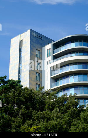 L'hôtel Hilton Hotel, Bournemouth Banque D'Images