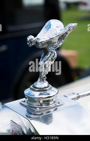 Rolls Royce Spirit of Ecstasy du Prince Banque D'Images