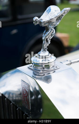 Rolls Royce Spirit of Ecstasy du Prince Banque D'Images