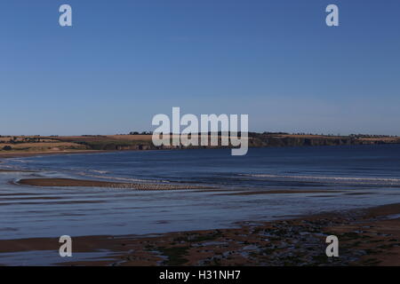 Lunan bay angus scotland octobre 2016 Banque D'Images