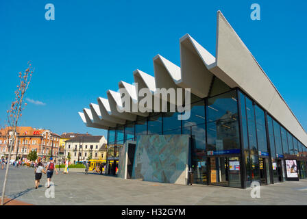 La station de métro extérieur, Szell Kalman ter Moszkva ter ancien, Buda, Budapest, Hongrie, Europe Banque D'Images