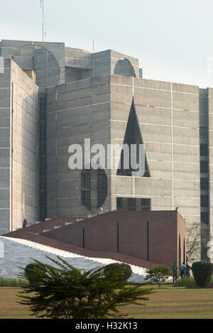 Détail de l'Assemblée nationale, Dhaka Bangladesh Banque D'Images