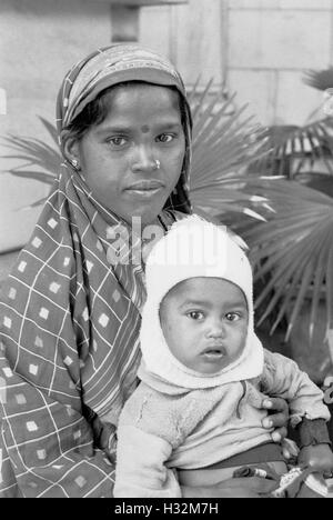 Enfants en Inde brian mcguire Banque D'Images