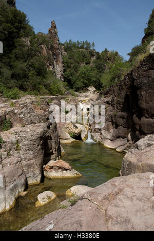 Les Gorges de Pennafort, Gorges de Pennafort, Var, Provence-Alpes-Côte d'Azur, France Banque D'Images