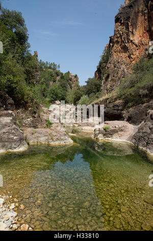 Les Gorges de Pennafort, Gorges de Pennafort, Var, Provence-Alpes-Côte d'Azur, France Banque D'Images