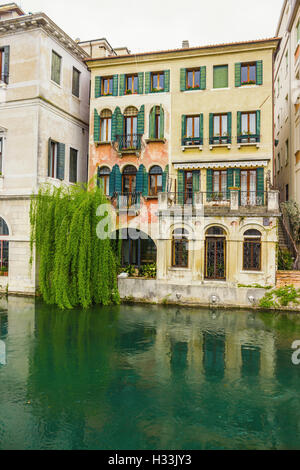 Ville du nord de l'Italie de Trévise Banque D'Images