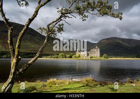 Le Château de Kilchurn ruiner le long de Loch Awe, Argyll and Bute, Ecosse, Royaume-Uni Banque D'Images