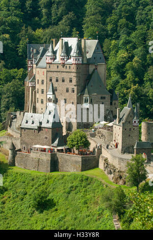 Burg Eltz, Wierschem, Rhénanie-Palatinat, Allemagne Banque D'Images