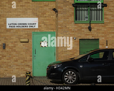 Luton Crown court, 7 George St, Luton LU1 2AA, Hertfordshire, Royaume-Uni Banque D'Images