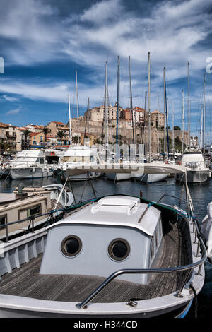 Calvi, Corse Banque D'Images