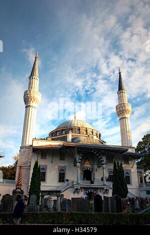 DITIB-Sehitlik Moschee, Columbiadamm 128, 10965 Berlin, Allemagne Banque D'Images