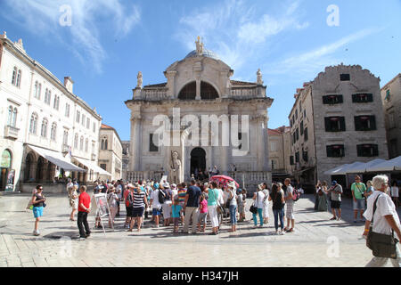 L'église de St.Blaise Dubrovnik Banque D'Images