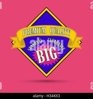 Grosse Vente, offre spéciale d'ouverture. Illustration de Vecteur