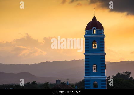 Église paroissiale de la Sainte, Spiritus Sancti Spiritus, Région de Sancti Spiritus, Cuba, Antilles, Caraïbes Banque D'Images