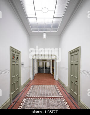 Vue de l'intérieur du Musée de fusiliers, Bury, Greater Manchester, UK. Banque D'Images