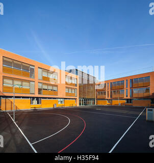 La Journée des filles à l'école Trust sud de Hampstead High School, Royaume-Uni. Banque D'Images