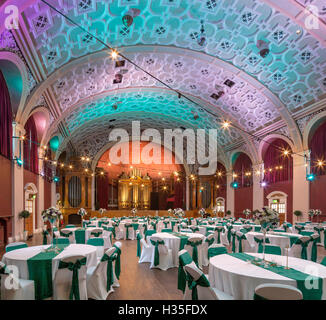 Vue de l'intérieur, Battersea Arts Centre, Battersea, Londres, Royaume-Uni. Banque D'Images