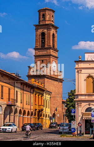 Italie Emilie Romagne Novellara la forteresse Banque D'Images