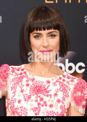 CONSTANCE ZIMMER actrice US en septembre 2016. Photo Jeffrey Mayer Banque D'Images