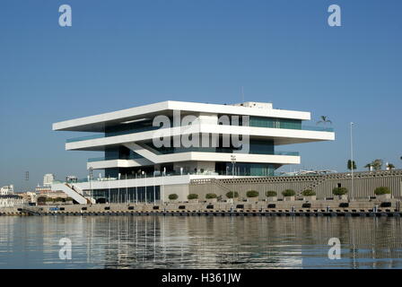 L'America's Cup ou bâtiment Veles e Vents, Valencia, Espagne Banque D'Images