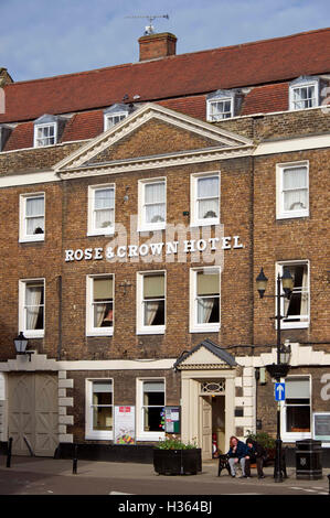 Le Rose & Crown Hotel, Wisbech, España Banque D'Images