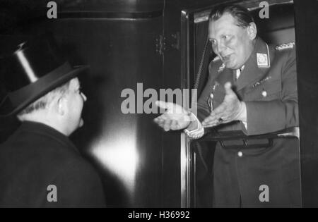Josef Lipski parler à Hermann Goering, 1935 Banque D'Images