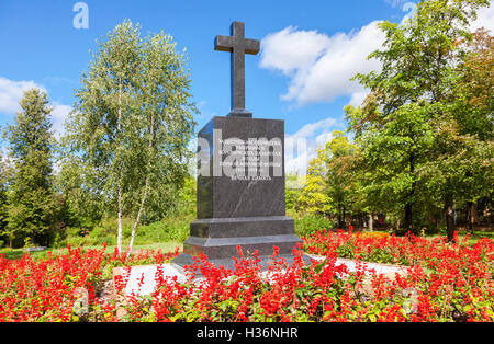 Monument aux morts défenseurs de la patrie dans la Première Guerre mondiale Banque D'Images