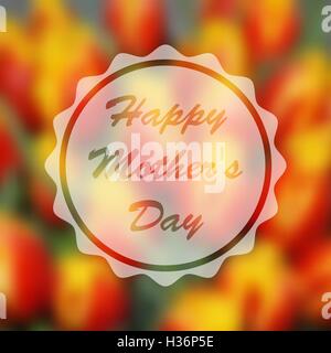 Happy Mothers Day Illustration de Vecteur