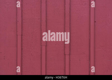 Grange rouge parement lattes Close Up image en arrière-plan Banque D'Images