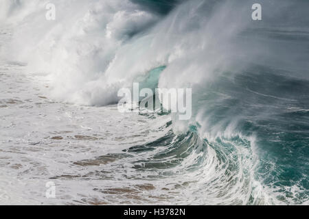 Waimea Bay Big OceanWave Banque D'Images