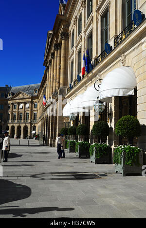 Paris - L'Hôtel Ritz Banque D'Images