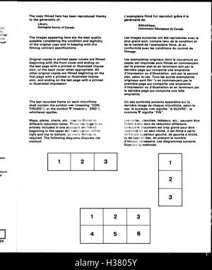 Sur l'occurrence d'Scolithus dans les roches de la formation Chazy sur Ottawa, Ontario BHL265 Banque D'Images