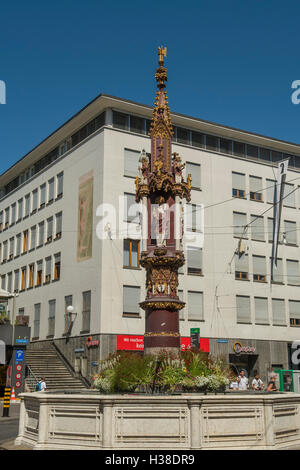 Fontaine en Fishmarkt, Bâle, Suisse Banque D'Images