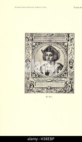 Rapport de la United States Commission de la Columbian Exposition historique à Madrid. 1892-1893 BHL175 Banque D'Images