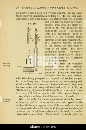 Construction stable et stable (page 78) BHL242 Banque D'Images