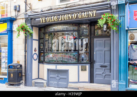 Ye Olde Jon O' Gaunt pub à Lancaster UK Banque D'Images