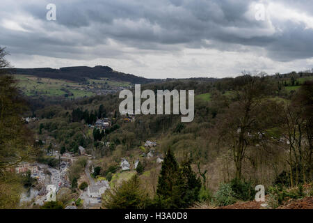 Hauteurs d'Abraham Abraham heights Country Side Nuages Banque D'Images