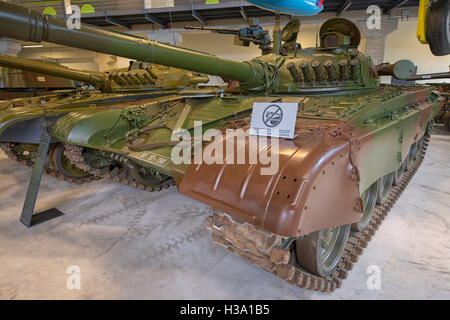 M-84 Tank à l'histoire militaire dans le parc, la Slovénie Ljubljana Banque D'Images