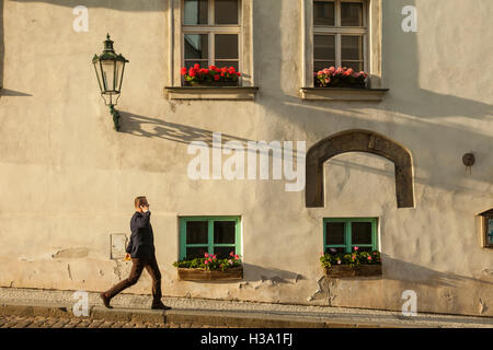 Après-midi d'automne à Hradcany, Prague, République tchèque. Banque D'Images