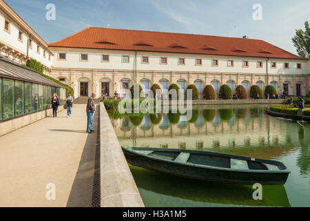 Jardins Wallenstein à Prague, République tchèque. Banque D'Images