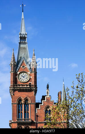 La gare St Pancras Banque D'Images