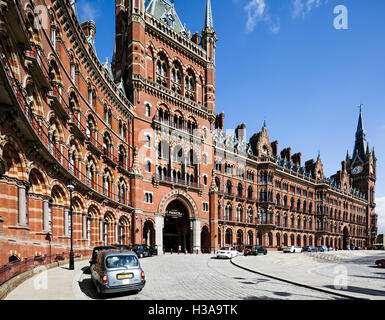 La gare St Pancras Banque D'Images