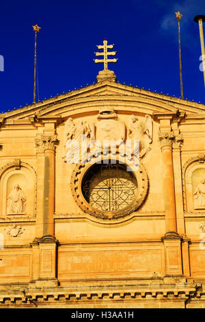 Eglise de Jésus de Nazareth, Tas Sliema, La Valette, Malte. Banque D'Images