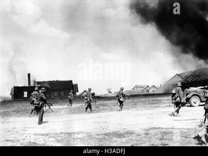 L'infanterie allemande sur le front de l'Est, 1941 Banque D'Images