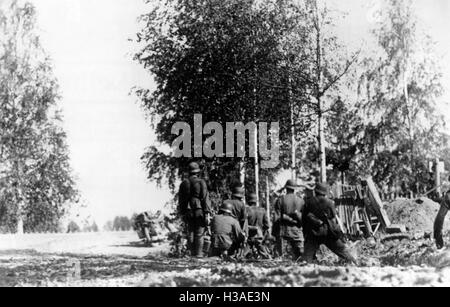 L'infanterie allemande sur le front de l'Est, 1941 Banque D'Images