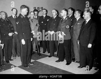 Ouverture du Reich Nazi Press école à Berlin, 1936 Banque D'Images