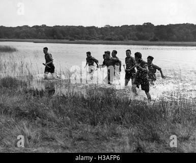 Concours de NAPOLA Ahrenshoop, 1938 Banque D'Images