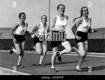 Les compétitions sportives du Reich, Berlin 1938 BDM Banque D'Images