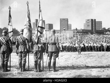 VDA réunion au Memorial Tannenberg, 1935 Banque D'Images