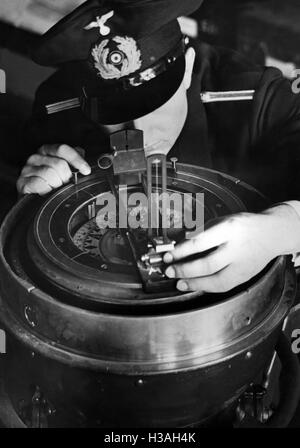 L'enseignement à l'École du renseignement naval Muerwik Banque D'Images